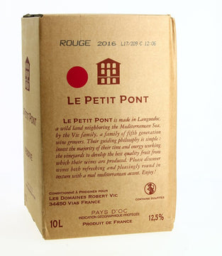 Vin de Pays d’Oc Rouge – "Le Petit Pont" 5L