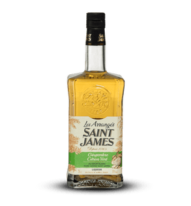 Rhum Arrangé "Gingembre-Citron Vert" Saint James