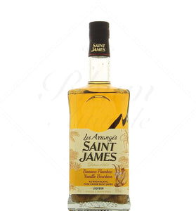 Rhum Arrangé "Banane Flambée-Vanille Bourbon" Saint James