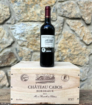 Bordeaux – "Château Cabos" - Caisse bois