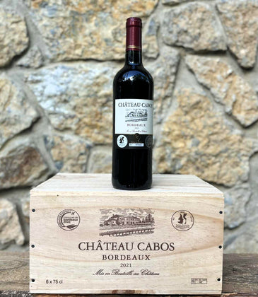 Bordeaux – "Château Cabos" - Caisse bois