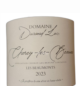 Chorey-lès-Beaune Blanc "Les Beaumonts" Domaine Durand-Loïc