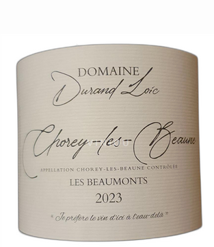 Chorey-lès-Beaune Blanc "Les Beaumonts" Domaine Durand-Loïc