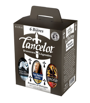 Coffret 6 bières "Brasserie Lancelot"