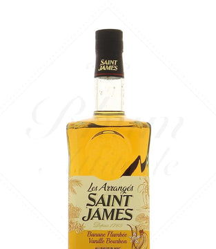 Rhum Arrangé "Banane Flambée-Vanille Bourbon" Saint James