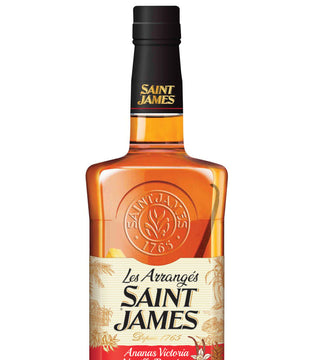 Rhum Arrangé "Ananas Victoria-Vanille Bourbon" Saint James